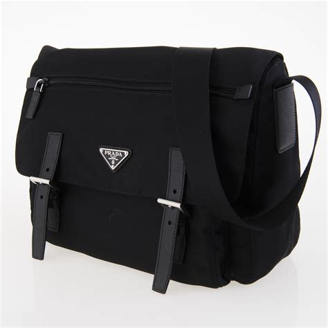 prada messenger nylon bag|Prada nylon Messenger bag vintage.